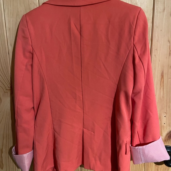 Oversized women’s blazer Peach - Picture 3 of 3